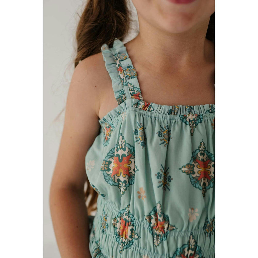 Ruffle Strap Shorts Romper