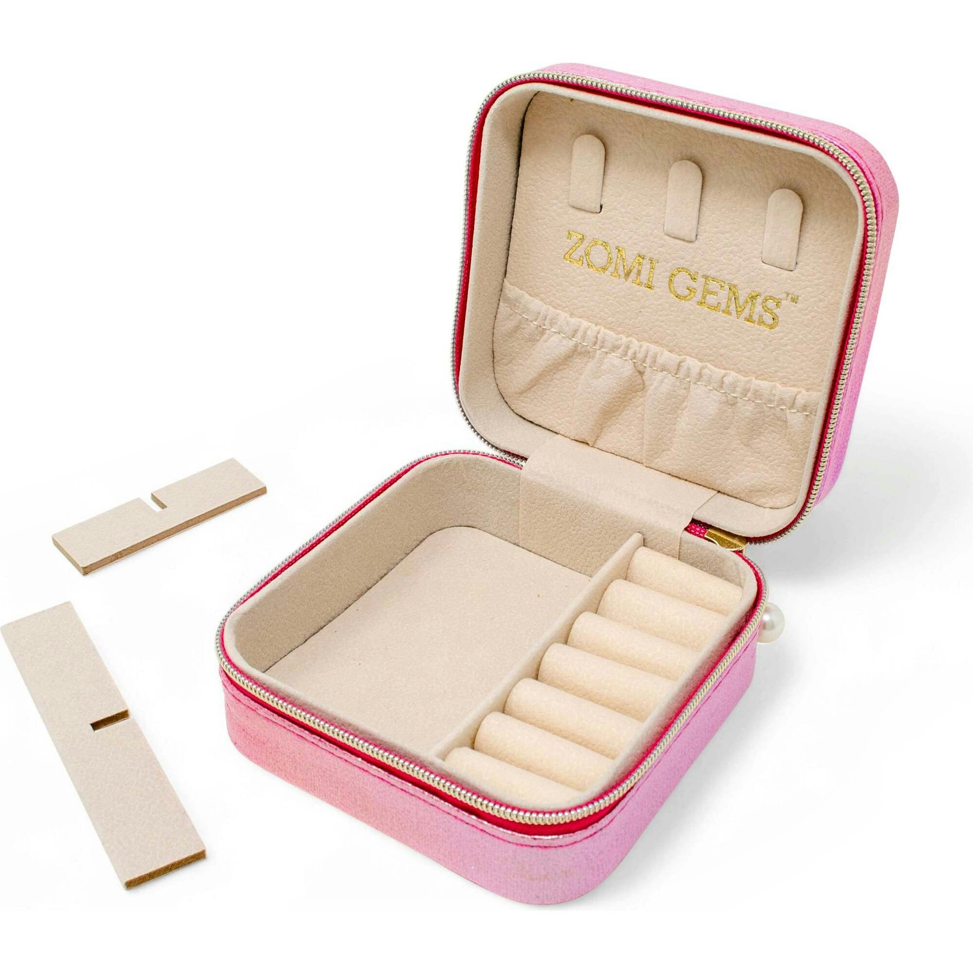 Girl's Sparking Sequin Heart Jewelry Box