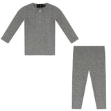 Speckled Rib 2 PC Long Sleeve Set