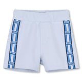 White Cat-Bear Shorts Set