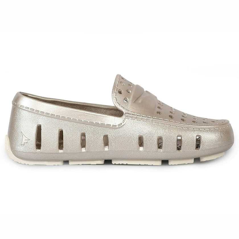 KIDS WHITE GOLD/CREAM PRODIGY METALLIC