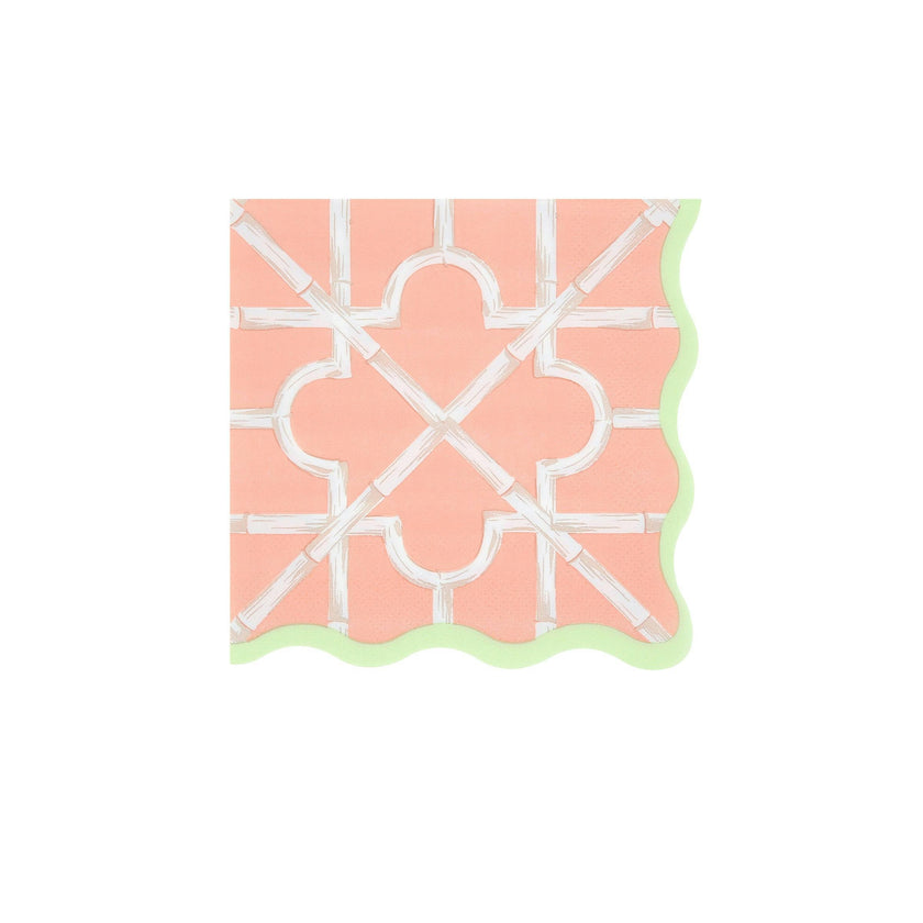 Bamboo Pattern Small Napkins