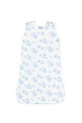 Blue Toile Winter Sack
