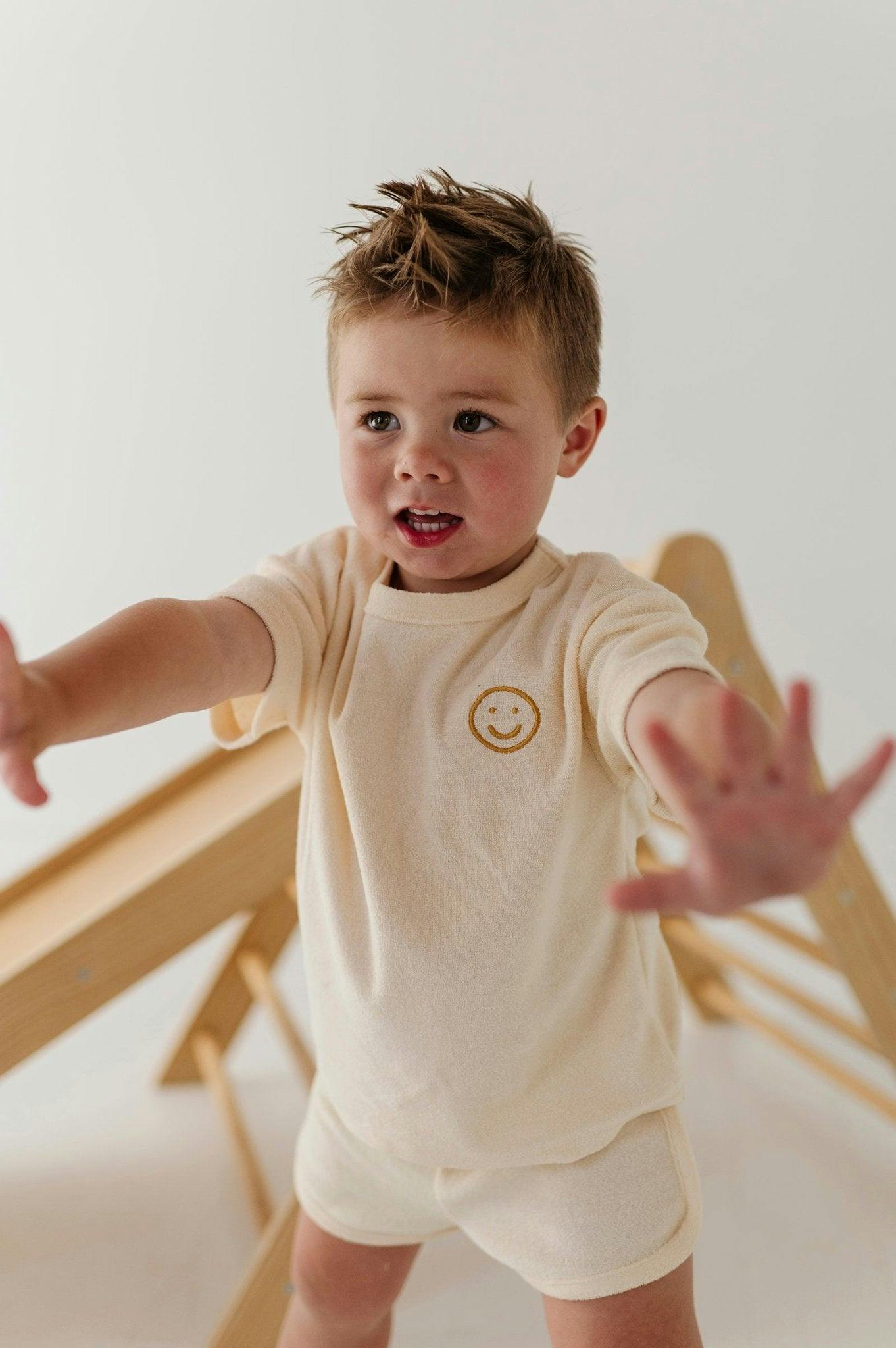 Short Sleeve Cotton Terry Set
