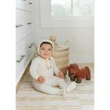 Flying High Footie Ivory
