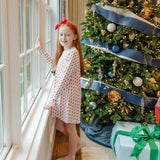 Berkeley Girls' Shirt Dress - Whimsical Santa