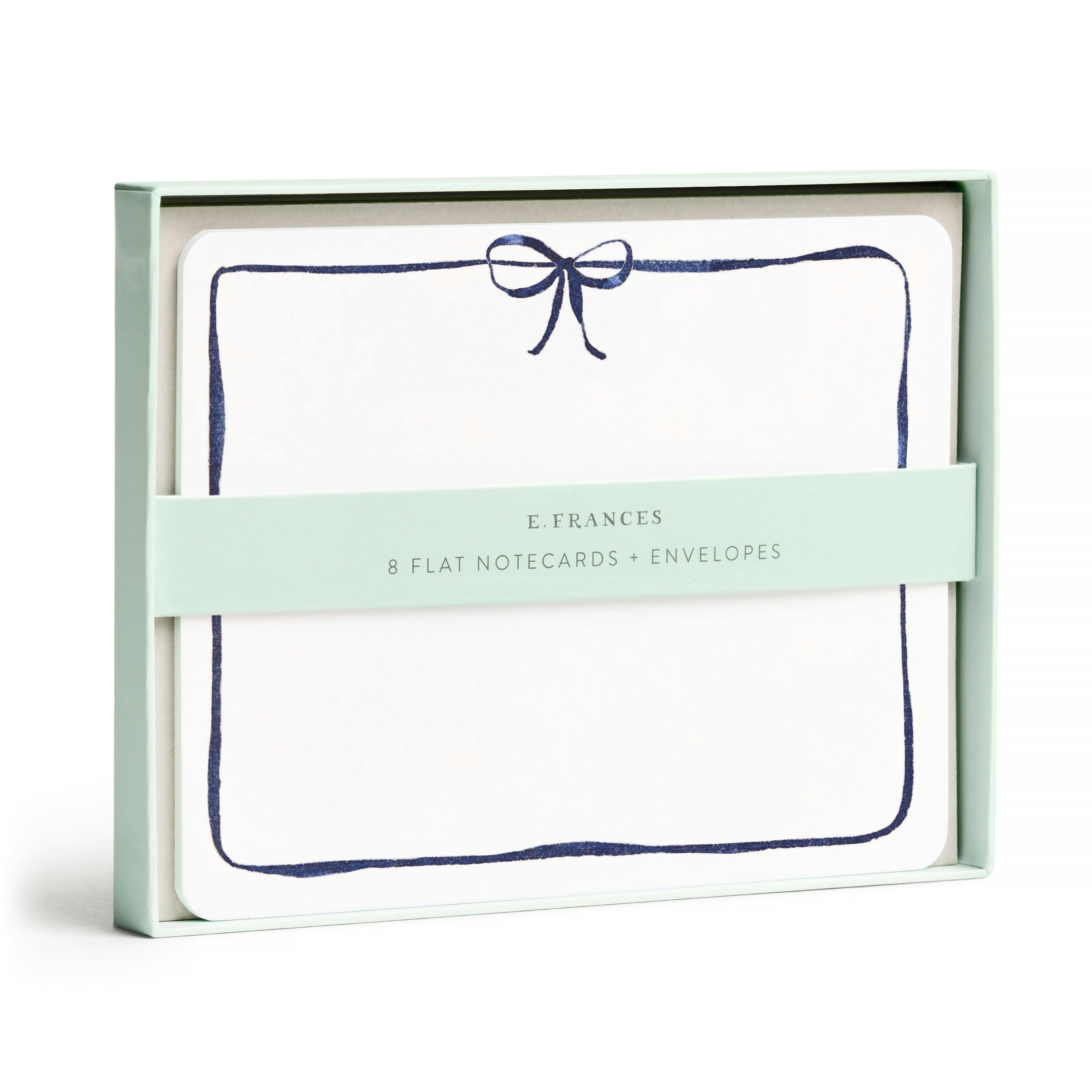 Set of 8 Flat Notecards