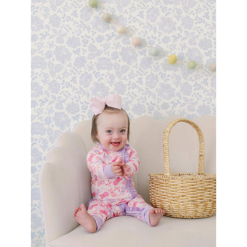 Sweet Bunny Bamboo Ruffle Romper
