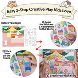 My Town Storytelling Sticker Kit