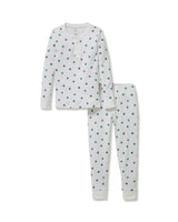 Kid's Pima Snug Fit Pajama Set in Shamrocks