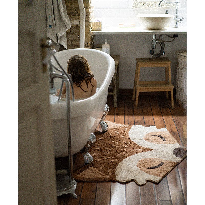Non-Slip Back Hand-Tufted Rug
