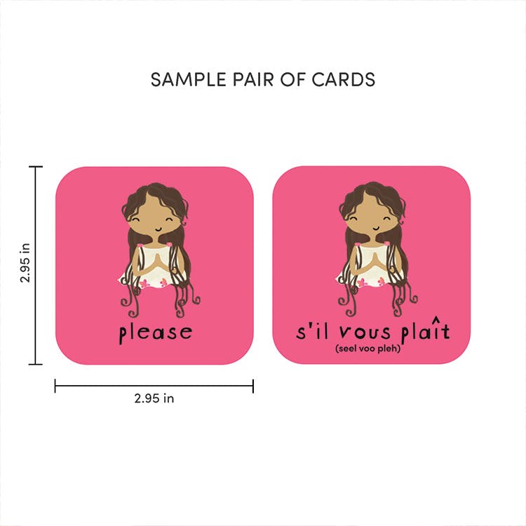 Minilingo, French/English Flashcards
