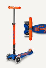 Micro Maxi Foldable LED Scooter
