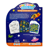 Playful Pages Activity Book - Games Coloring Stickers - Pets in Space