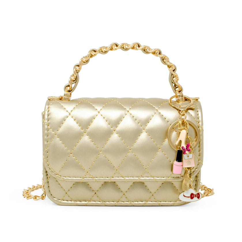 Girl's Classic Link Chain Top Handle Handbag