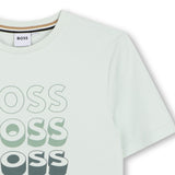 Ivory Gradient Logo T-Shirt