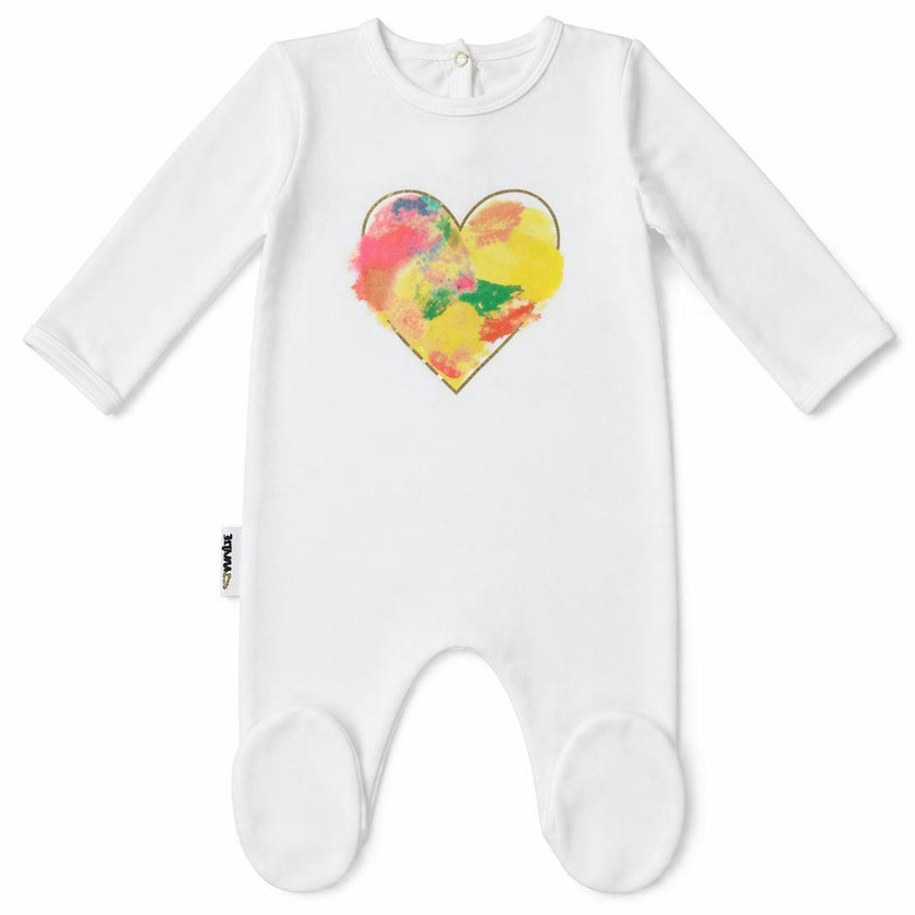 Paint Splatter Footie