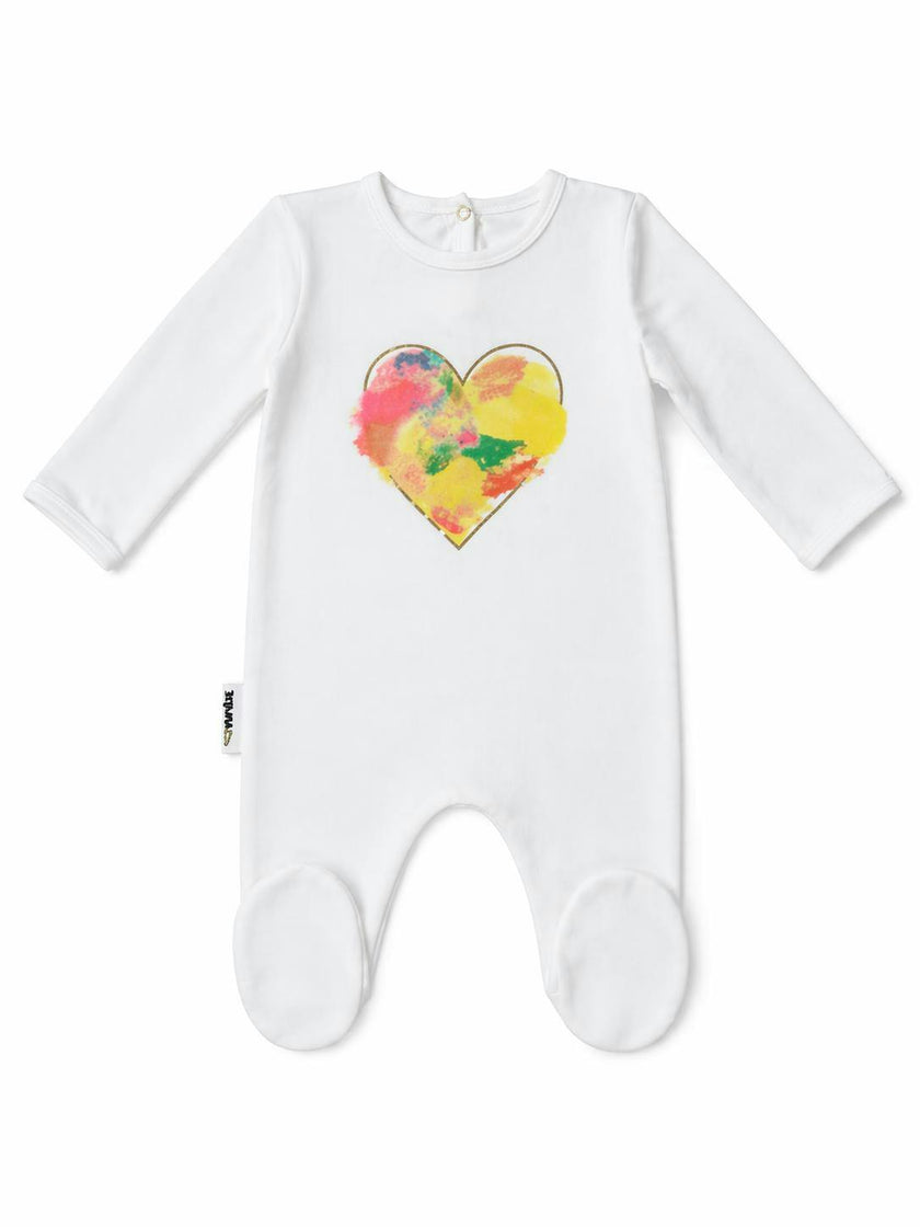 Paint Splatter Footie