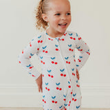 Bamboo Zip-Up Footie Pajama - Talia