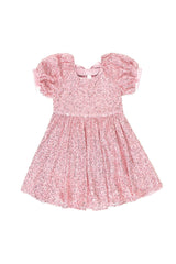 Mini Marisol Dress in Pink Sequin
