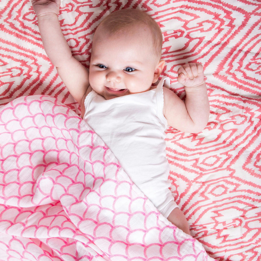 Organic Muslin Swaddle Gift Set
