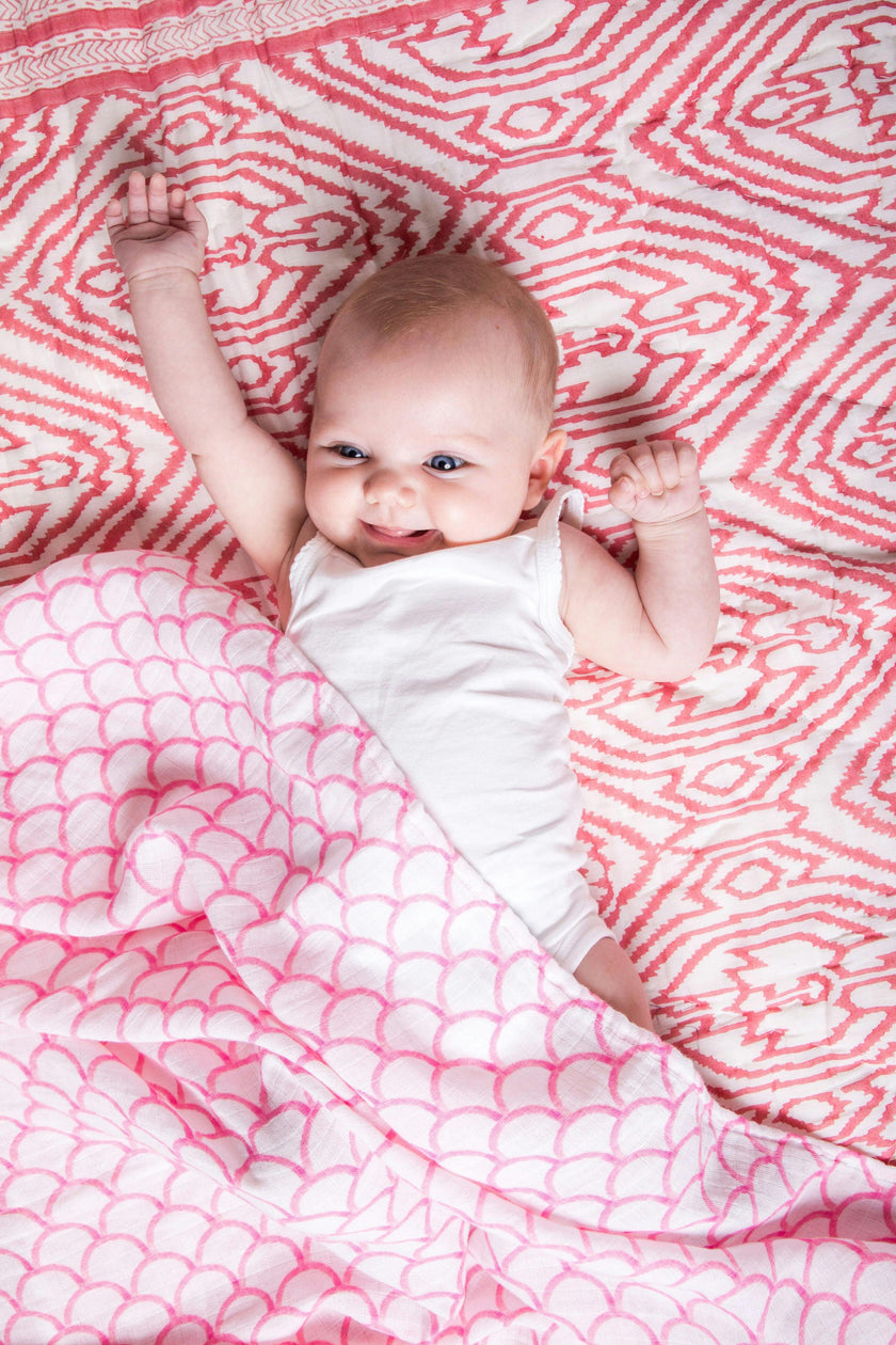 Organic Muslin Swaddle Gift Set