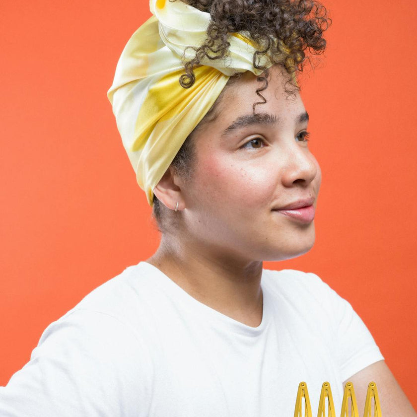 Golden Hour Silk Sleep Scarf