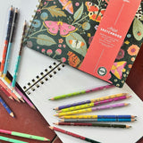 Piece&Love: Double-Sided Colored Pencils - Victoria's - 25pc Set