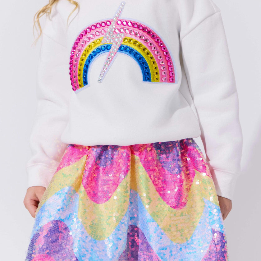 Gems Rainbow Flash Sweatshirt