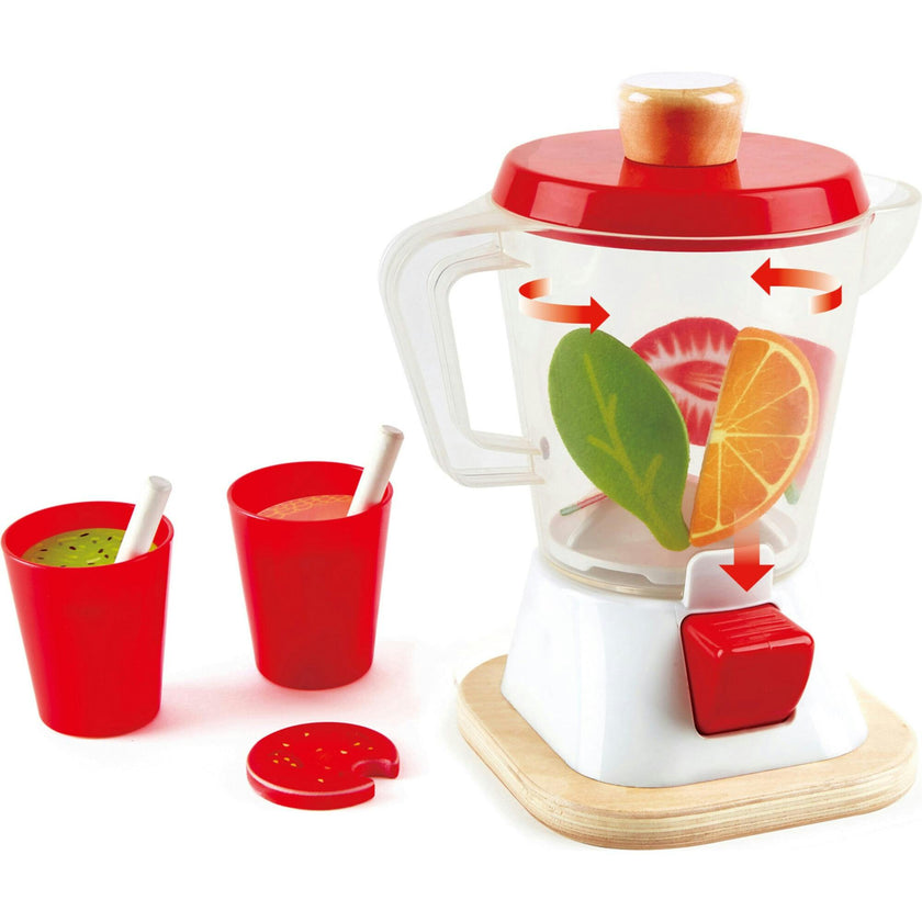Smoothie Blender Wooden Kitchen Accessory Playset