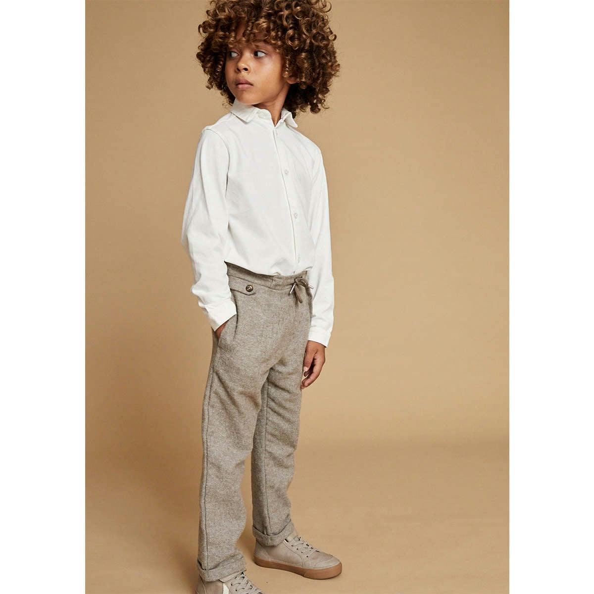 Flannel Jogger Trousers