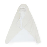 Toddler Hooded Towel - Tan Gingham
