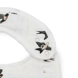 Organic Cotton Muslin Classic Bib 3 Pack - Swallows