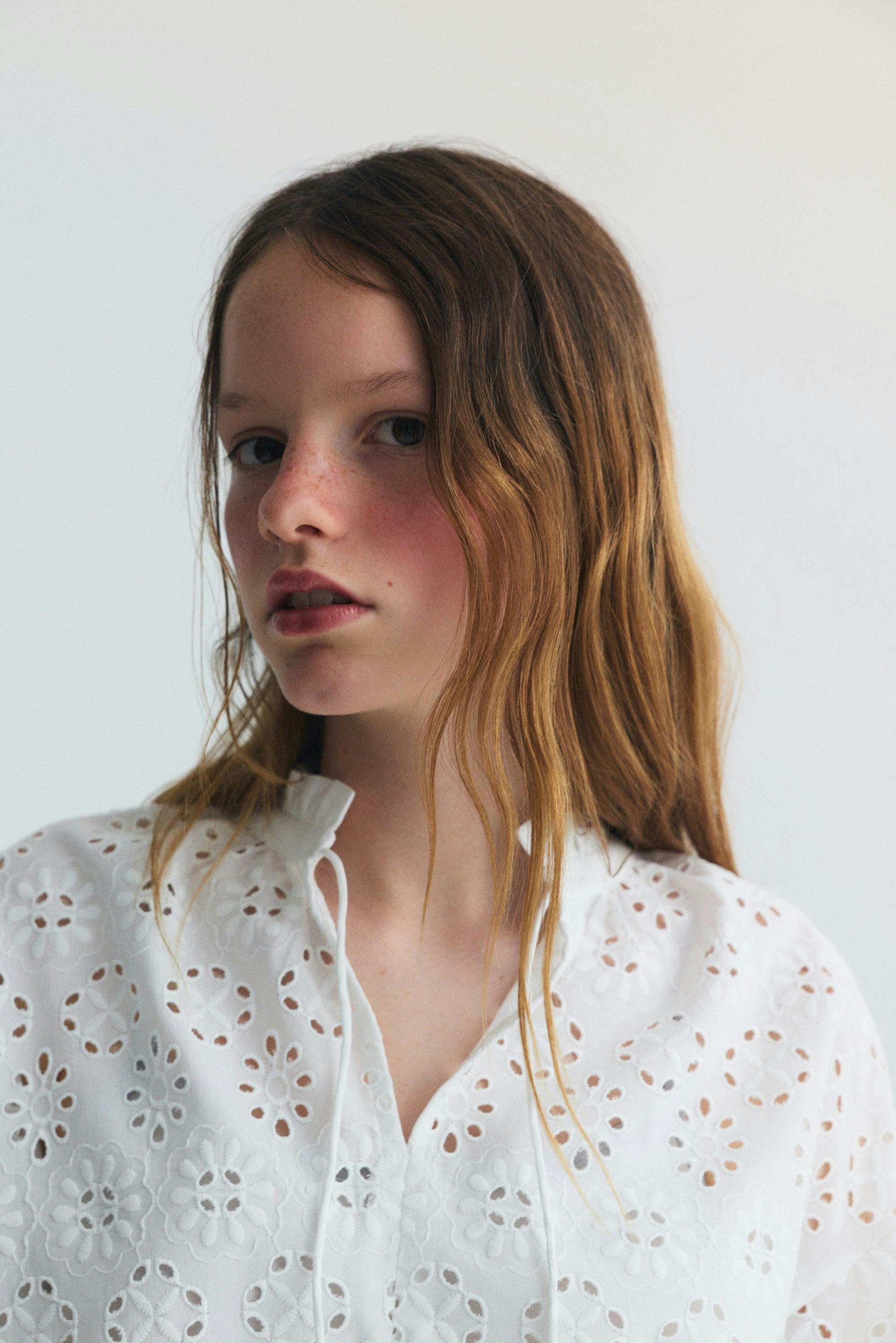 Sakura Teen Blouse Pure Cloud