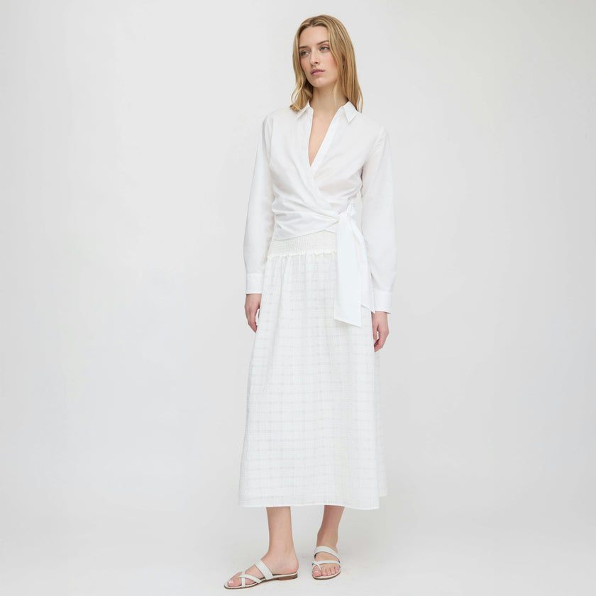 The Amaris Top - White