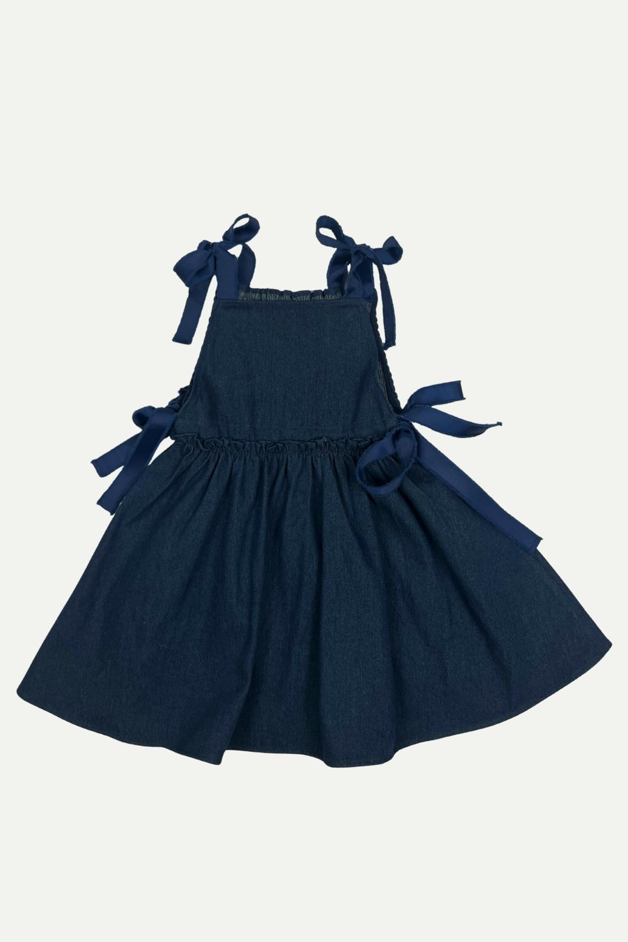 GIA SMOCKED PINAFORE