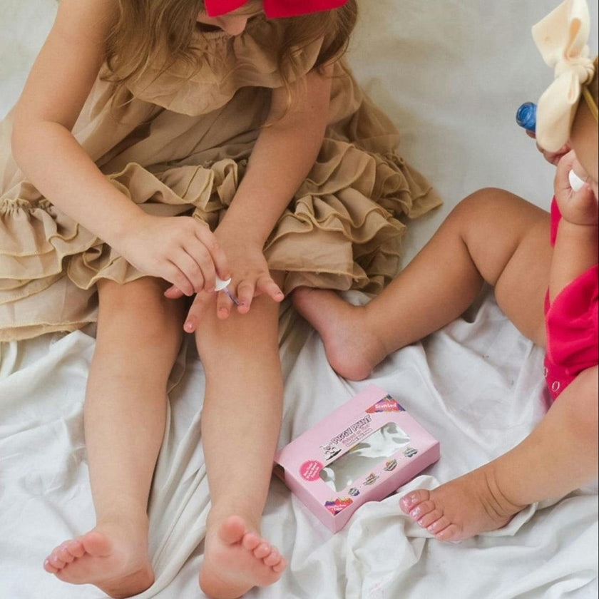 Scented Fruit Fairy 4 Polish - Gift Set - Kids Non-toxic Nail Polish