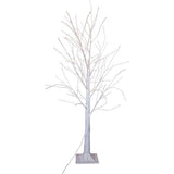 4-Foot Winter white Twig Tree with 500 Warm White Lights