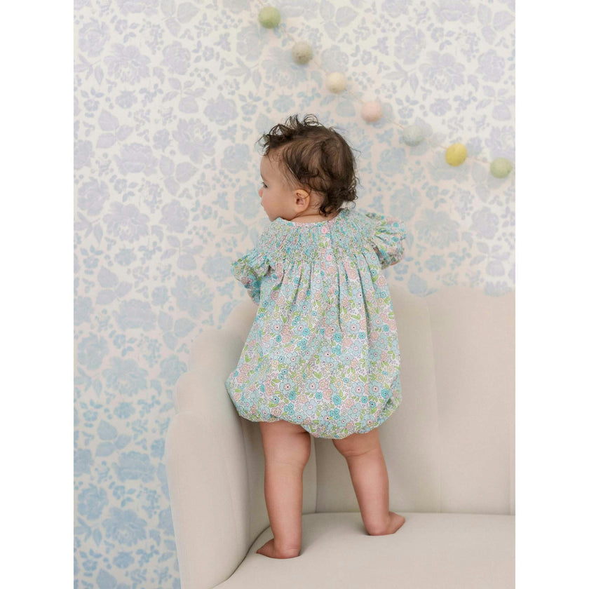 Polly Bunny Smocked Bubble