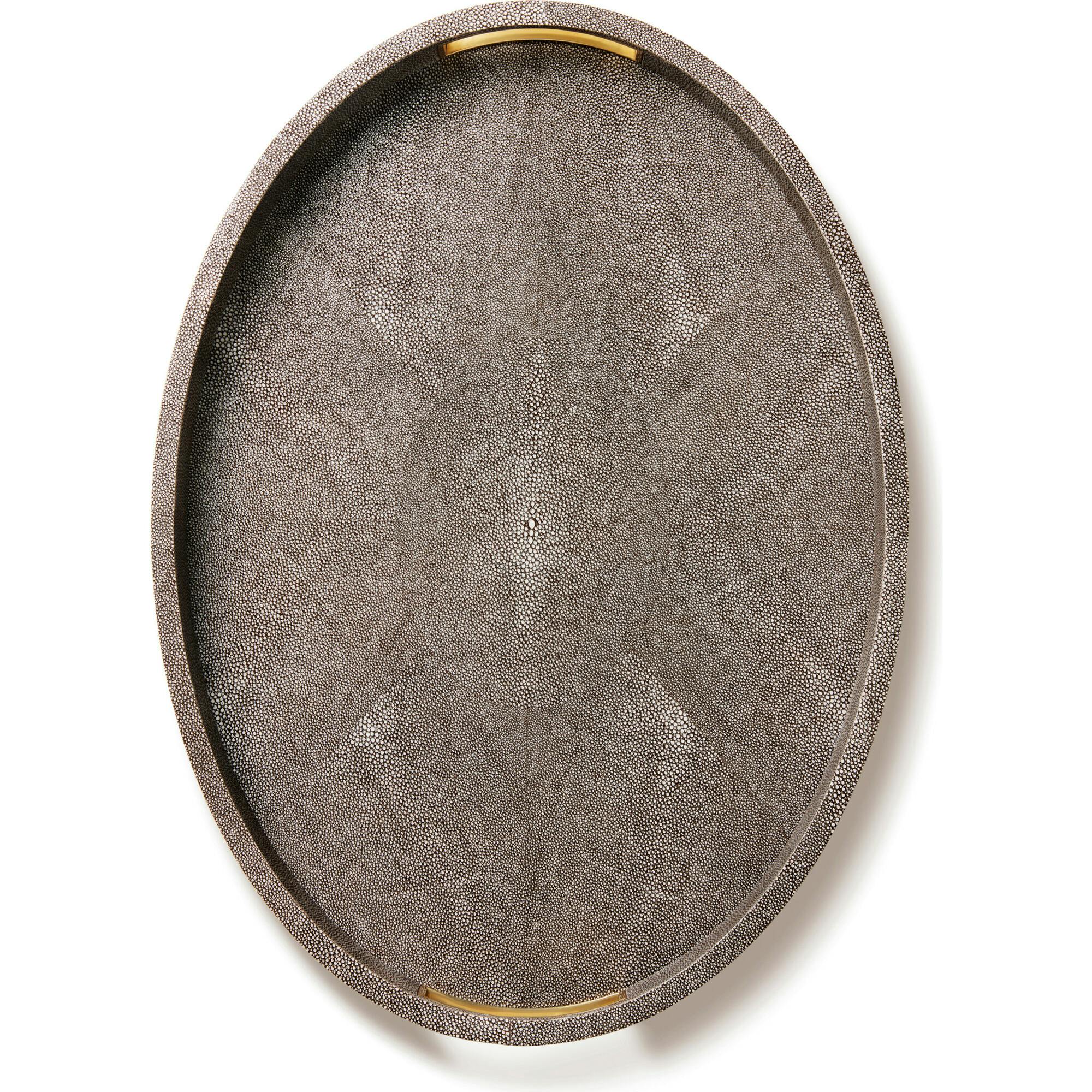 Modern Shagreen Cocktail Tray