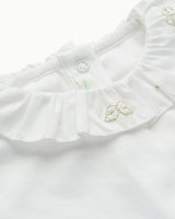Angel Wing™ Ruffle Collar Onesie