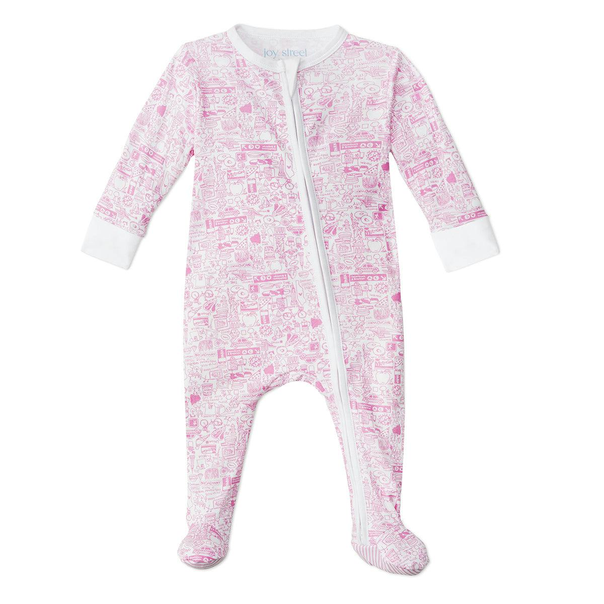 New York City Zip Baby Onesie
