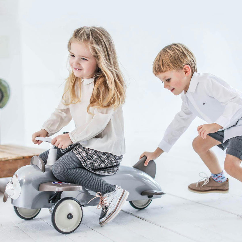 Ride-On SPEEDSTER PLANE Silver