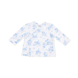 Puppy Toile Blue - Take Me Home Set with Convertible Pant