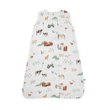 Cotton Muslin Sleep Bag - Farmyard