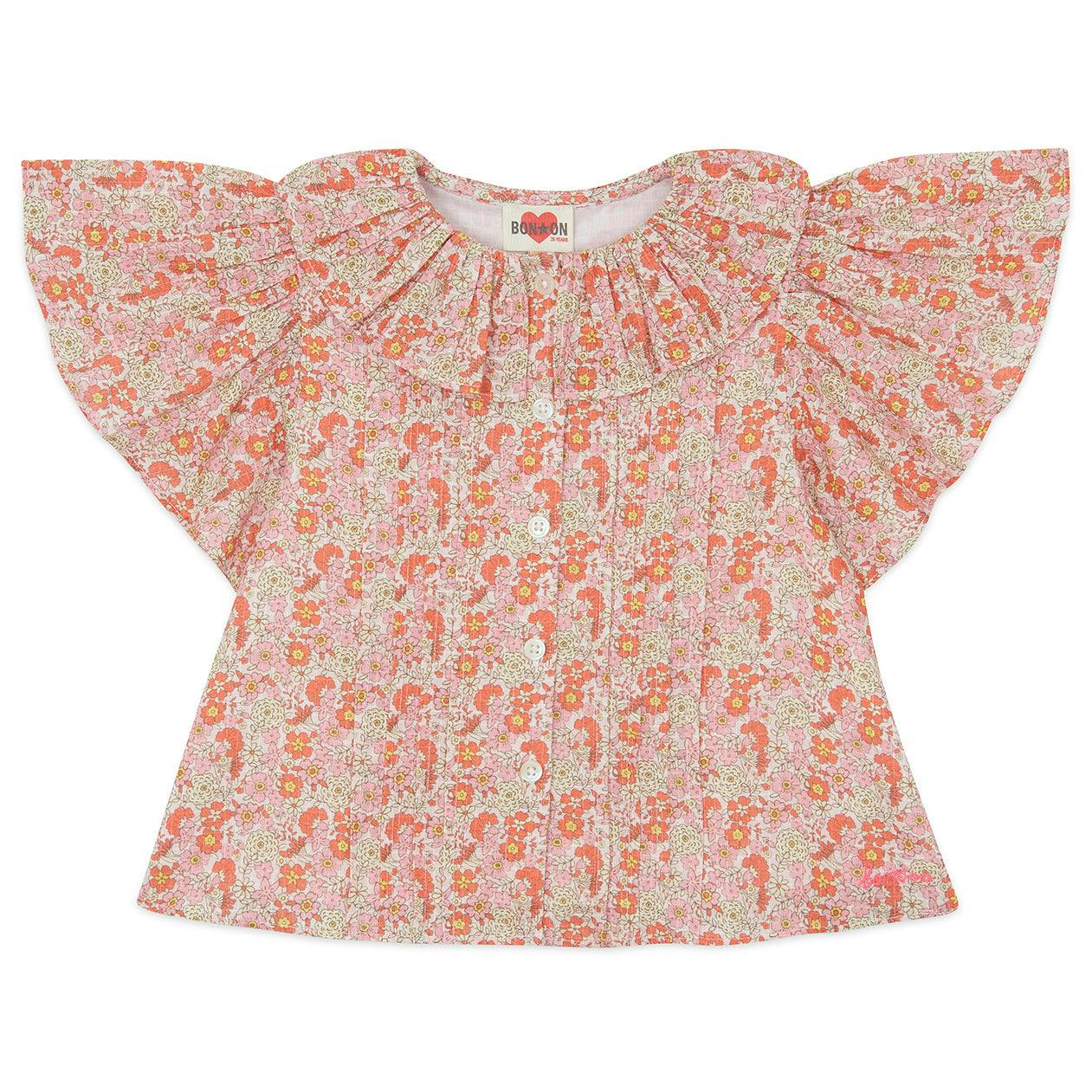 BONTON Nancy Blouse - Rose Fiesta