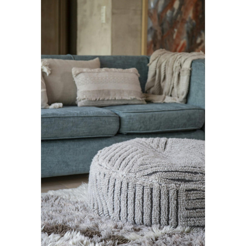 Fields Woolable Pouffe