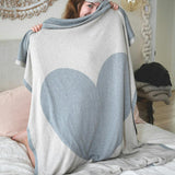 Crazy Hearts Blanket Travel Set