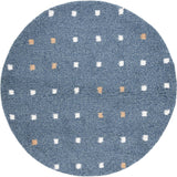 Calico 102 Round Shag