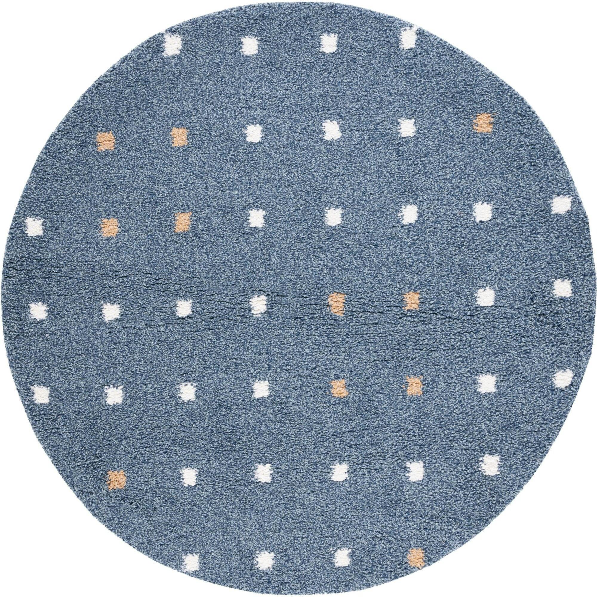Calico 102 Round Shag